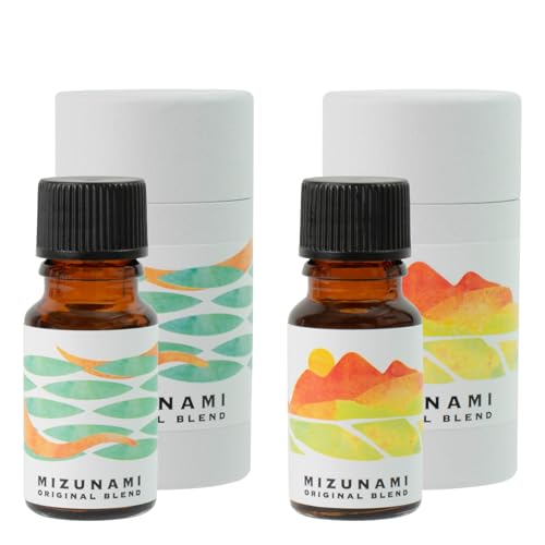 生活の木 ご当地アロマ ブレンド精油 MIZUNAMIブレンド精油 10ml 2種セット 古代ジャングルブレンド/おかえりブレンド みずなみ 瑞浪市 化石 恐竜 岐阜県 東濃 オレンジ ライム 地域限定 お土産