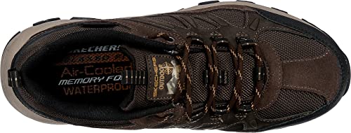 Skechers Skechers Men's Selmen-Enago Hiking Shoe, Chocolate, 10 M US