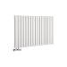 Produktbild Hudson Reed Heizkörper Revive - Horizontaler Designheizkörper Weiß - 635 x 1000 mm - Paneelheizkörper mit Mittelanschluss