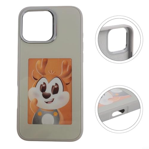 Coque iPhone 16 Pro Max Blanc NFC support miroir et découpes précises