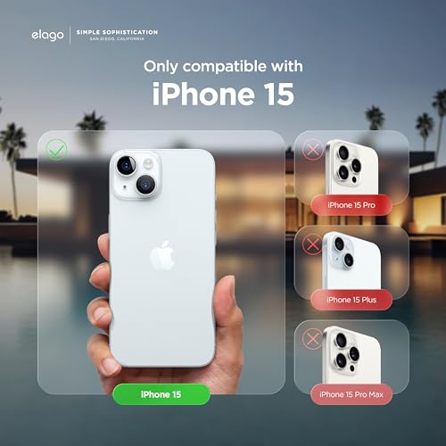 elago Premium Liquid Silicone Case for iPhone 15 by elago - Used condition - Image 2