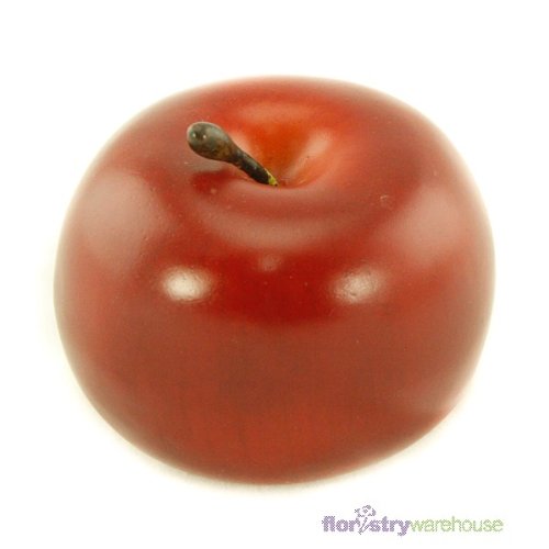 FloristryWarehouse Artificial Fruit Apple Red 7cm