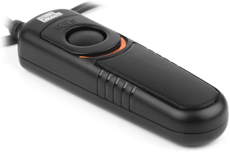 Pixel Wired Remote Shutter Release Control Compatible with Canon RS-60E3, PENTAX CS-205, CONTAX LA; fits Canon EOS 60D, 300D, 350D, 400D, 450D, 500D, 550D, 600D, 1000D, 1100D, Rebel XTi, Rebel 2000D