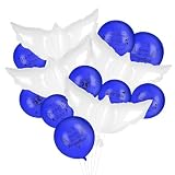 4PCS White Dove Balloons and 35PCS Memorial Balloons to Release in Sky Memorial Balloon for Release Happy Heavenly Balloon for Condolence, Funeral, Anniversary, Remembrance Services