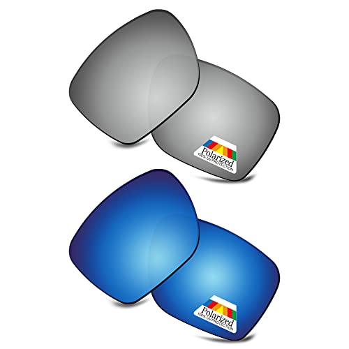 Image of Bwake Replacement Lenses for Oakley Sylas OO9448 57mm / Sylas XL OO9448 60mm Sunglasses POLARIZED