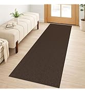 Lansny Washable Runner Rug 2x6 Runners for Hallway Braided Cotton Entryway Runner with Non Slip B...