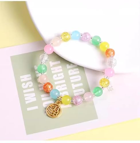Crystal Jewellery Making Kit 8mm Round Glass Beads for Jewellery Making 28 Colours Crystal Beads for Bracelets Making Kits DIY Crafts Supplies for Bracelet Necklace Phone Charm Girls Adults (700Pcs-2) - Image 2