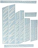 Farbe: Weiß Ecoshirt TG-VTRN-DJYE Aufkleber Gran SLX R292 Stickers Aufkleber Decals Autocollants Adesivi Canyon Bike, weiß