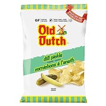 Old Dutch Dill Pickle Chips 1 Large Bag Imported From Canada