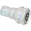 Dixon Valve 6HF6 Steel ISO-B Interchange Hydraulic Fitting, Coupler, 3/4 Coupling x 3/4 - 14 NPTF Female Thread