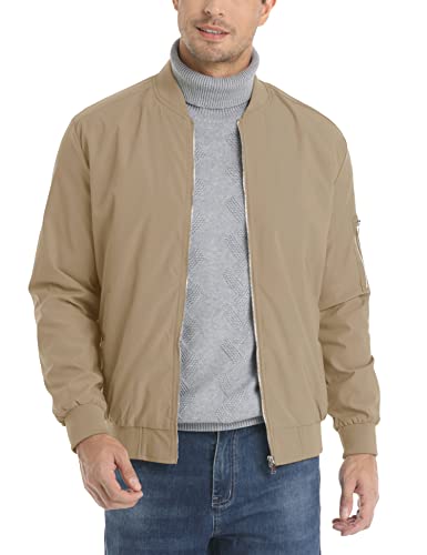 Veste décontractée homme bombers militaire zippée mi-saison - 5