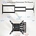 MOUNTUP Outdoor Long Arm TV Wall Mount for 26-65