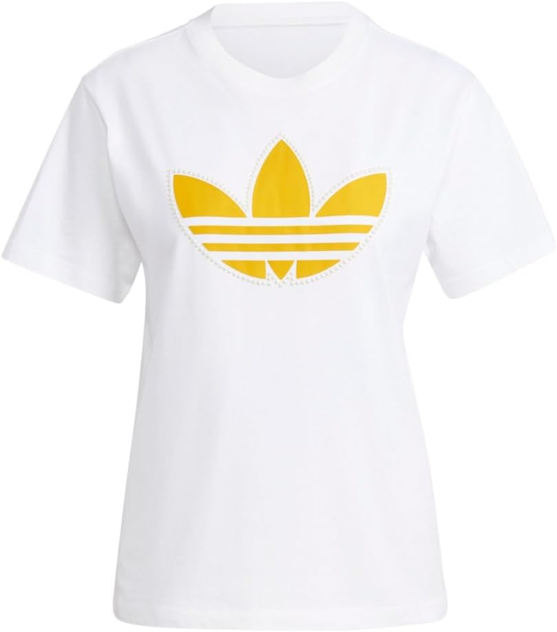 Adidas Originals Women’s Pearl Trefoil T-Shirt Adidas Originals Women’s Pearl Trefoil T-Shirt