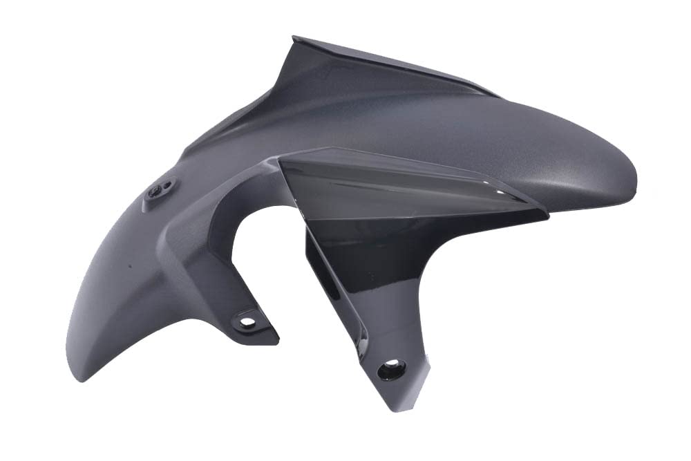 avdb-moto Kotflügel Vorne / Schutzblech kompatibel mit YAMAHA MT07 MT-07 RM04 2014-2017 ( Schwarz Glänzend Pack Komplett ) Auto & Motorrad