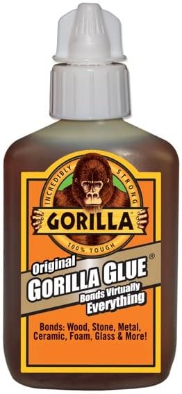 Gorilla Original Gorilla Glue, Pegamento de Poliuretano Impermeable, Botella de 2 Onzas, Marrón, Pack de 10 miniatura 3