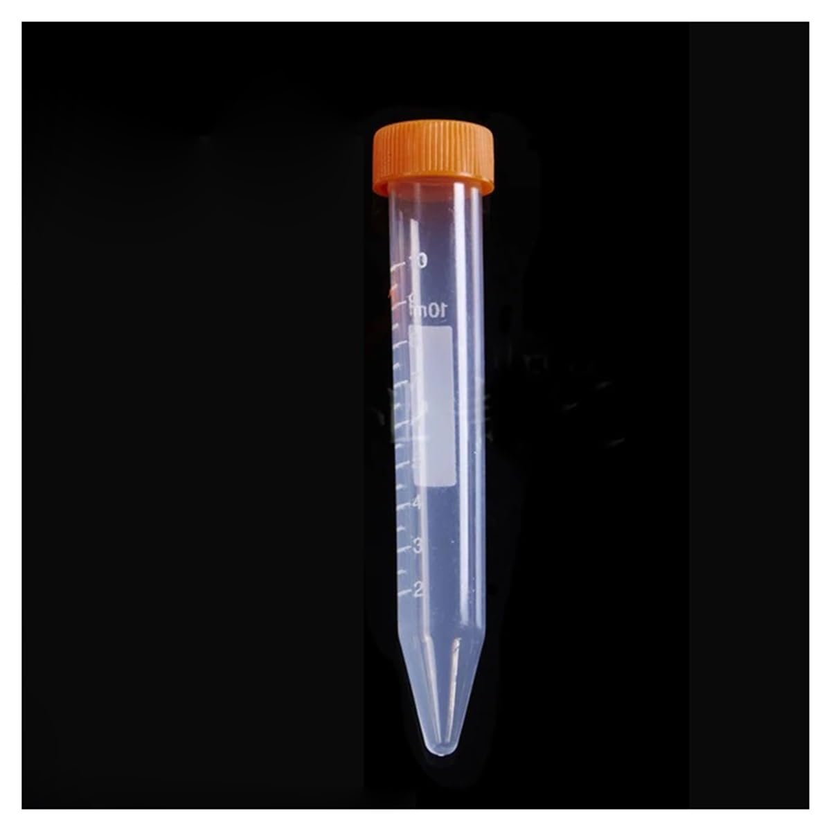 Tamaños de tubos de centrífuga de plástico for laboratorio, tapas de rosca y de presión, recipientes de laboratorio(10mLconnected 200pcs)