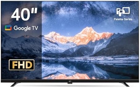 FPD 40-inch Smart TV, 1080p Full HD Google TV, HDR10, Dolby Audio (CG40-P3)