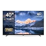 FPD 40-inch Smart TV, 1080p Full HD Google TV with Google Play Built-in Google Cast, HDR 10, Dolby Audio, Voice Remote, Stream Live Television (Palette-Series, CG40-P3, 2025 Model)