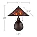Robert Louis Tiffany Nell Art Deco Tiffany Style Small Accent Table Lamp 19
