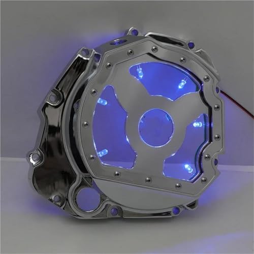 Couvercle latéral de moteur Suzuki GSXR 600 cache carter transparent LED 2001-2005