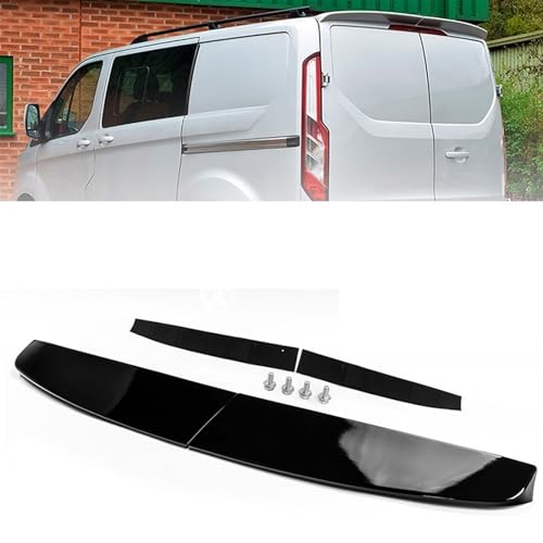 Becquet supérieur de coffre aérodynamique aspect carbone Transit Custom - 5