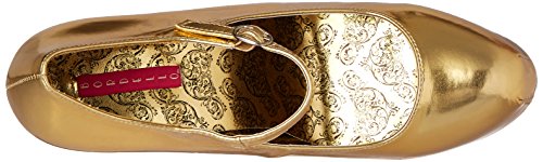 Bordello TEEZE-07 Gold Met PU UK 3 (EU 36)