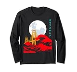 Photo Gallery bay area golden gate bridge california giapponese scrittura onda maglia a manica Photo Gallery bay area golden gate bridge california giapponese scrittura onda maglia a manica