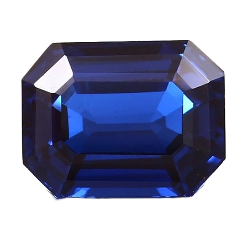 Spinelle de cobalt naturel rectangulaire 13x10mm pour bague
