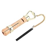 Kit de reparación de billar con abrazadera de punta de madera y lima de bobina, apto para tacos de 10 mm y 11 mm