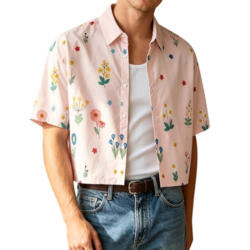 Cadeau pour mâle chemise lin manches courtes chic et classique