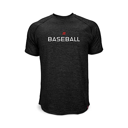 Marucci Herren M Logo Baseball Schwarz Hemd, AS Cover