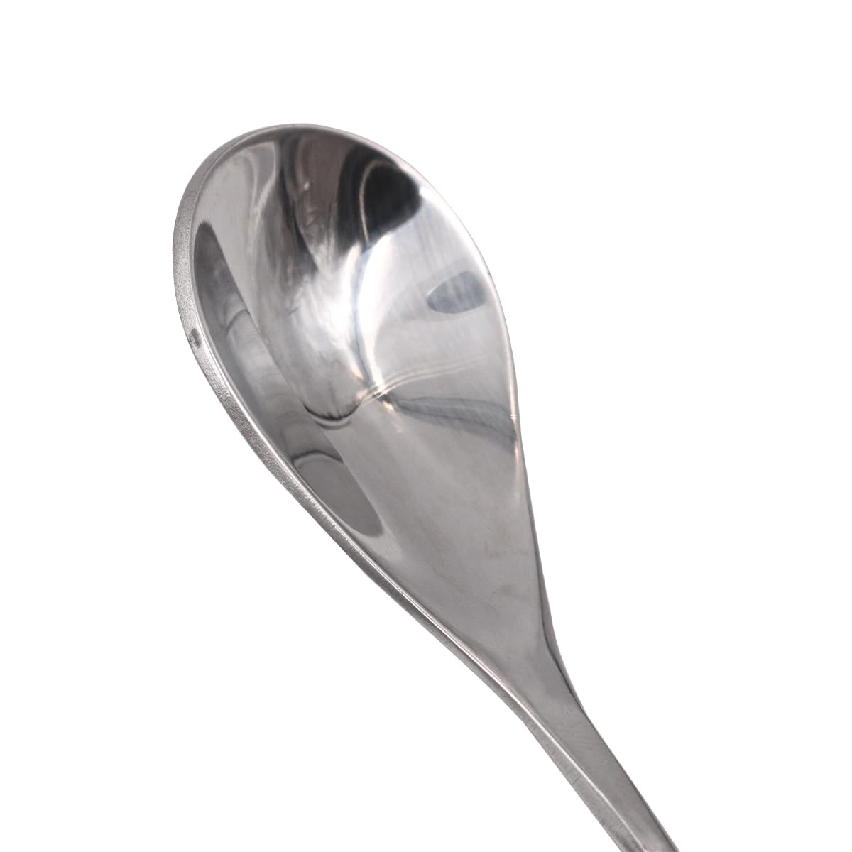 2 PCS NUZAMAS Cuillère à mélanger en acier inoxydable 12 pouces Bar Cuillère à cocktail longue manche avec extrémité goutte à goutte Design pour crème glacée Café Jus Thé Sliver