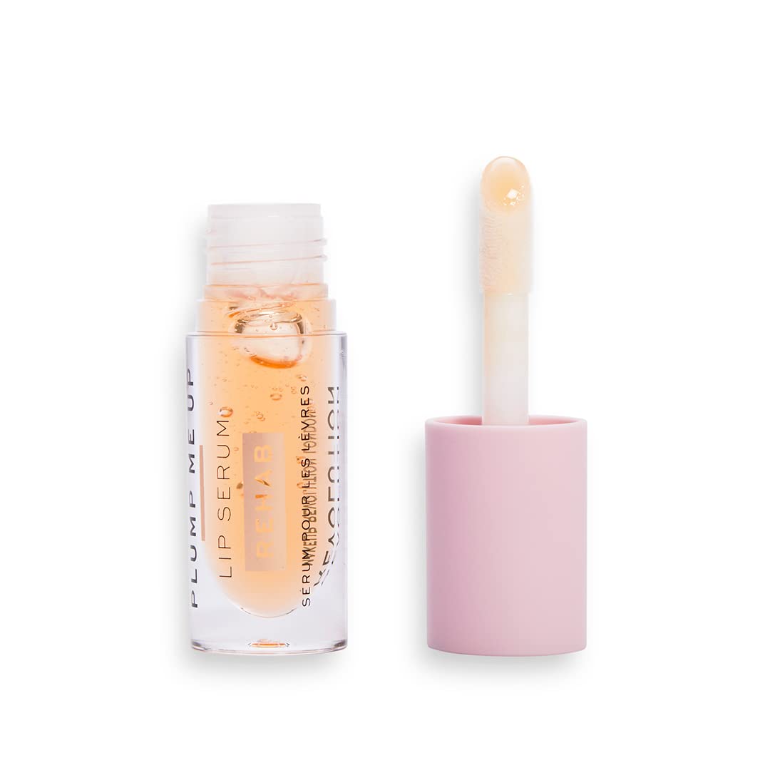 Rehab Plump Me Up Lip Serum Orange Glaze For Soft & Plum Lip, Supergel Mositure with Vitamin E