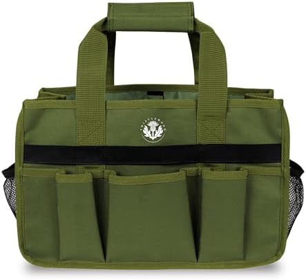 Thistlewood Garden Tool Storage Bag - Olive Green