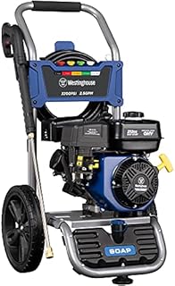 Westinghouse WPX3200 Gas Powered Pressure Washer 3200 PSI and 2.5 GPM, Soap Tank