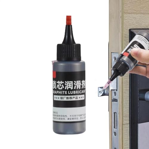 Agente Grafico A Secco Vitsrisea - Polvere Di Grafite 50 Ml | Lubrificante Di Alta Qualità In Di Polvere, Tubo 'ago Per Applicazione Precisa, Lubrificante Secco Naturale, Versatile E Portati