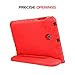 BMOUO Kids Case for Samsung Galaxy Tab A 7.0 - EVA Shockproof Case Light Weight Kids Case Super Protection Cover Handle Stand Case for Kids Children for Samsung Galaxy Tab A 7-inch Tablet - Red