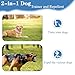 Calenxy Anti Bell Gerät Hunde, 3 Modi Ultraschall Hundeabwehr, Wiederaufladbar Antibell Ultraschall Gerät mit LED-Taschenlampe für Kleine Große Hunde Innen Außenbereich Hund