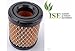 Produktbild ISE® Ersatz-Luftfilter für Briggs & Stratton-Motor (21er-Serie), ersetzt Teilenummern: 591583, 796032