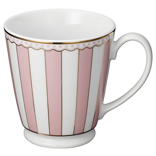 Mug Noritake Q001A/M-249 Porcelana Rosa 12.5 oz miniatura 2