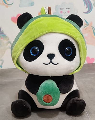 Image of Fun4you Avocado Panda Soft Toy | Birthday, Baby Shower Gift for Him & Her | 30 cm - Cute Stuffed Animal for Kids - Adorable Plush Toy for Boys & Girls - Ideal Gift for Birthdays