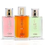 Al-Rehab Choco Musk Perfume - Original, Marshmallow & Pistachio Eau de Parfum Sprays 50ml (1.65 oz) | Gourmand Perfume with Chocolate & Vanilla | Long-Lasting Sweet Fragrances (Bundle)