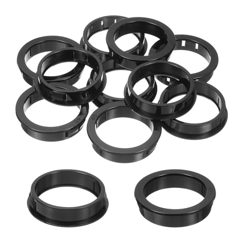Œillet rond en nylon noir 44 mm pour câbles et tubes Lot de 16 uxcell