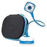 HUE HD Pro Visualizzatore di Documenti/Telecamera USB, Blu, Custodia Nera