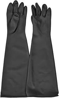 Blast Rubber Gloves for Sandblasting Sandblaster Sand Blast Cabinet Sand...