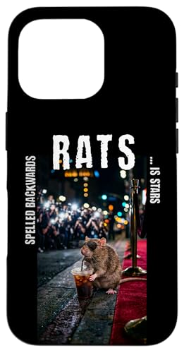 Rats spelled backwards is Star, fun Rat Meme iced coffee �X�}�z�P�[�X iPhone 16 Pro �p