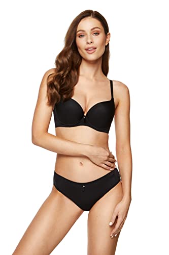 Gorteks Damen Push-Up BH Carla/B5 in Schwarz, Größe 70E