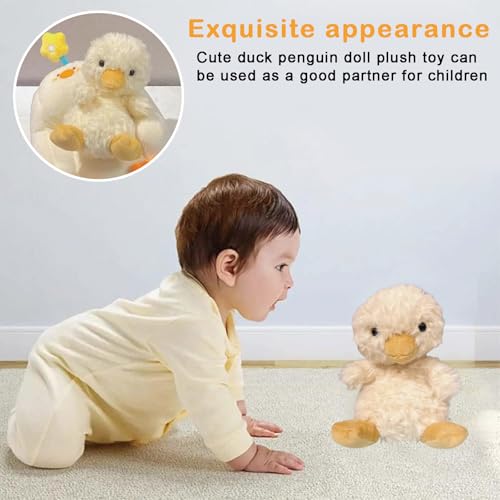WORUIB Duck Teddy, Yellow Duckling Plush Toy, Soft Stuffed Animal, Excellent Gift for Kids - Image 4