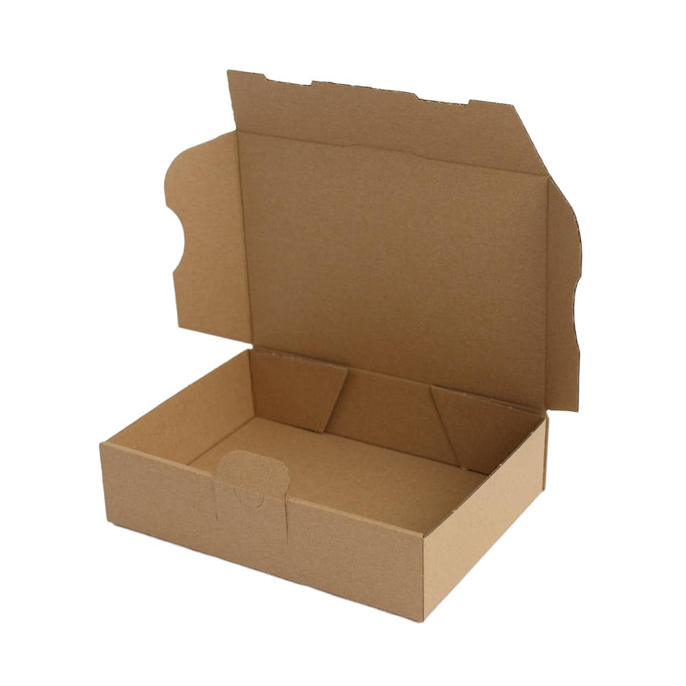 Versandkartons DHL Kleinpaket oder DP Maxibrief Karton Verpackung | Menge wählbar | Hansepack24 (180 x 130 x 45 mm Braun, 500 Stück)