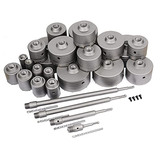 Set Broca Sierra Taladro Muro 30-160mm SDS Plus miniatura 2